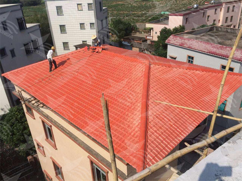探秘農村自建房建房利器！樹脂瓦多少錢一平，合成樹脂瓦價格揭秘！
